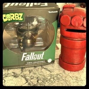 Fallout collectible + Hellboy Coin Bank 🖤